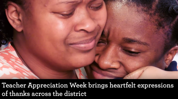 Who is your teacher hero? Thanking teachers for Teacher Appreciation Week