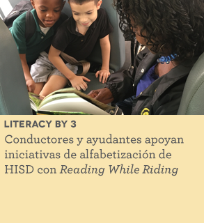 Bus drivers support literacy efforts with Reading While Riding program