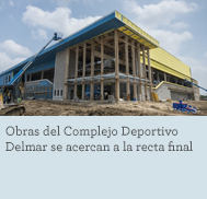 Delmar Fieldhouse construction nearing finish line
