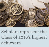 Valedictorians and salutatorians represent the Class of 2016’s highest achievers