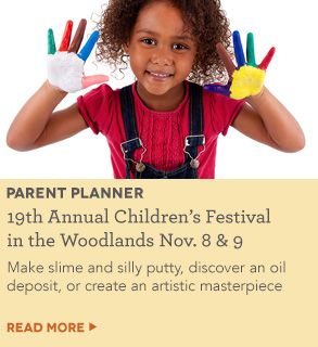 19th Annual Children’s Festival in the Woodlands Nov. 8 & 9