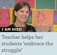 Teacher helps her students ‘embrace the struggle’