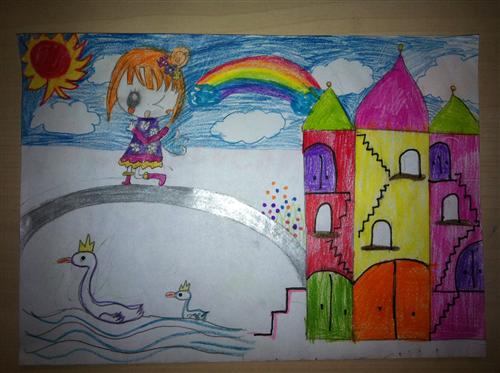 rainbow girl 
