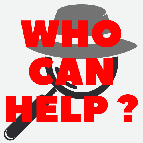 Who Can Help  ? 