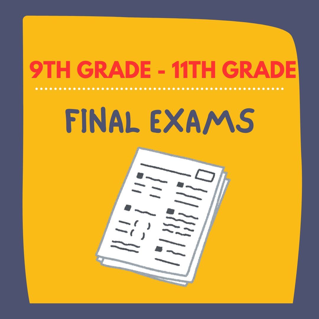 Spring Final Exams