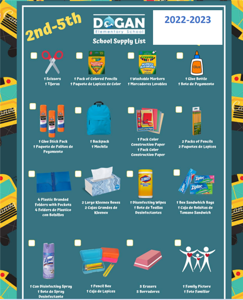 School Supplies 2022-23