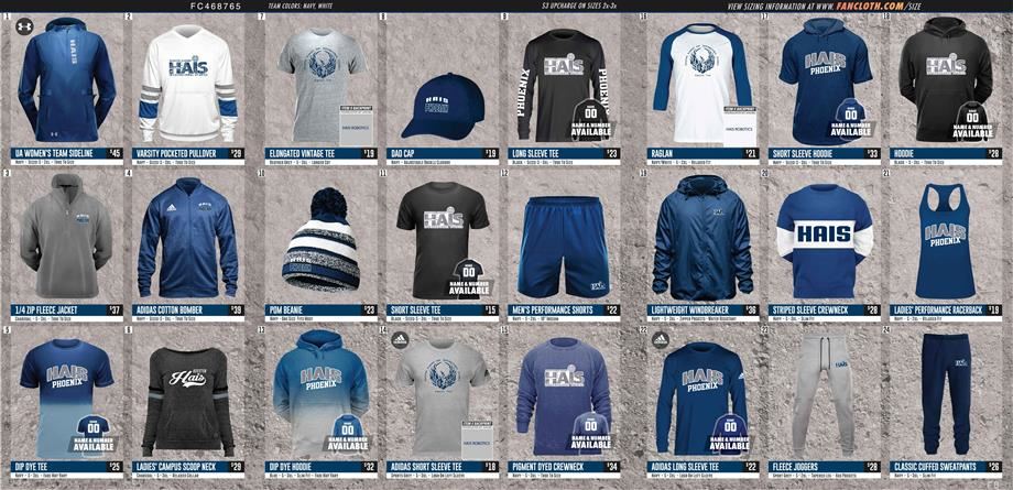 Robotics Fundraiser Items 