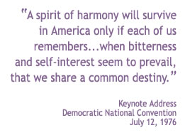 Barbara Jordan Keynote Address at the 1976 Democratic National Convention Barbara Jordan Keynote Address at the 1976 Democratic National Convention