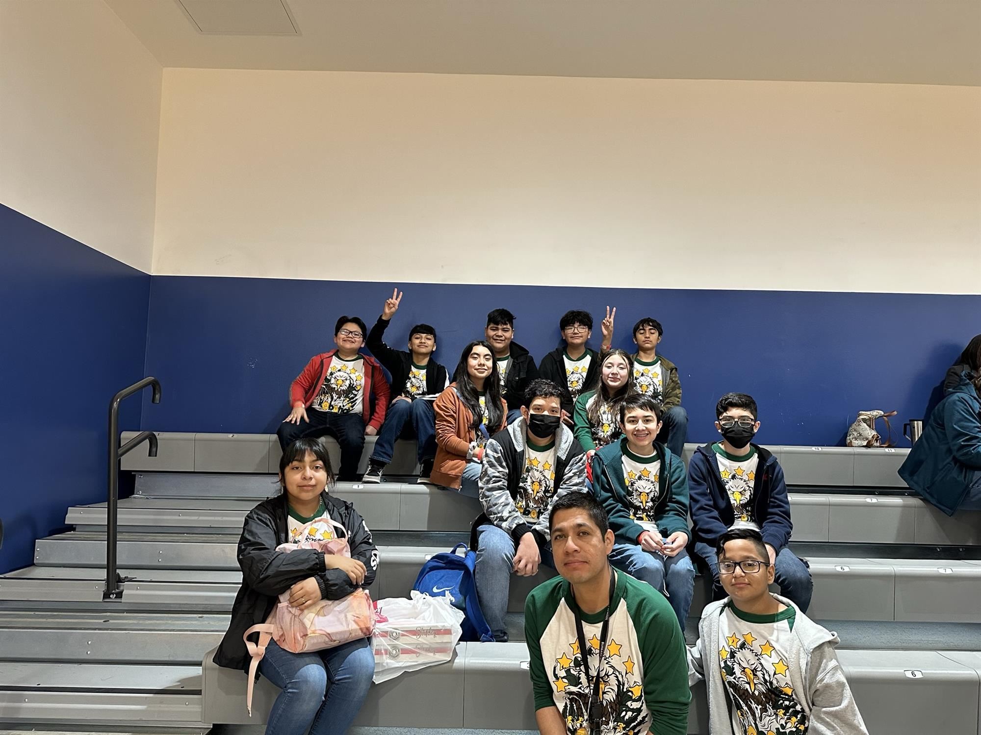 The Eaglebots and Mr. Luviano