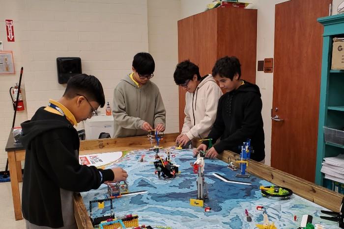 Eaglebots working