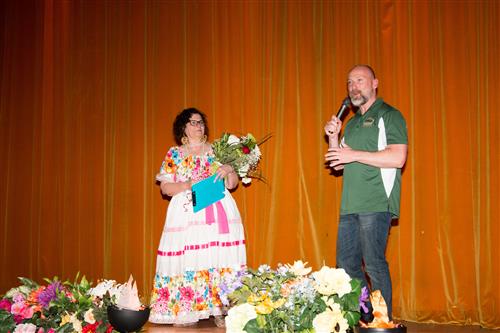 Mr Knittle and Dr Velasquez