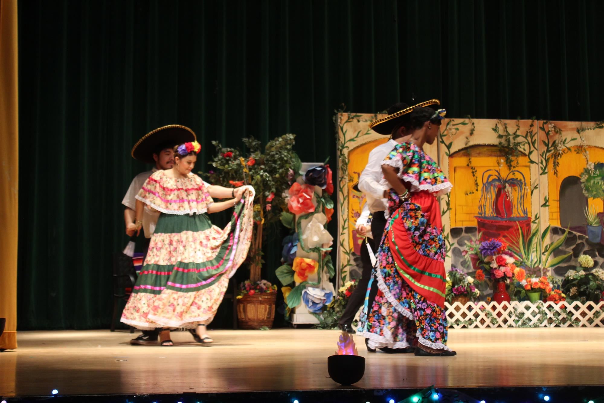 Teachers dancing