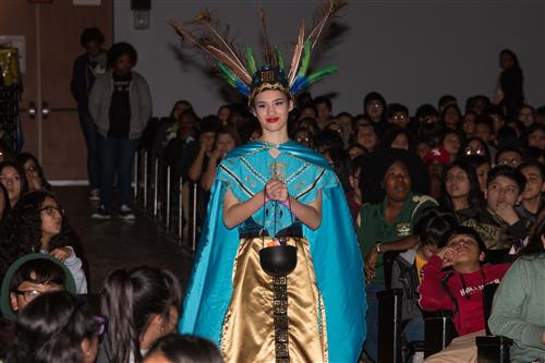 Aztec procession