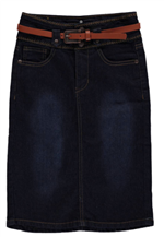 Denim skirt/Falda de mezclilla Denim skirt/Falda de mezclilla