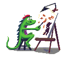 Lizard Painter 