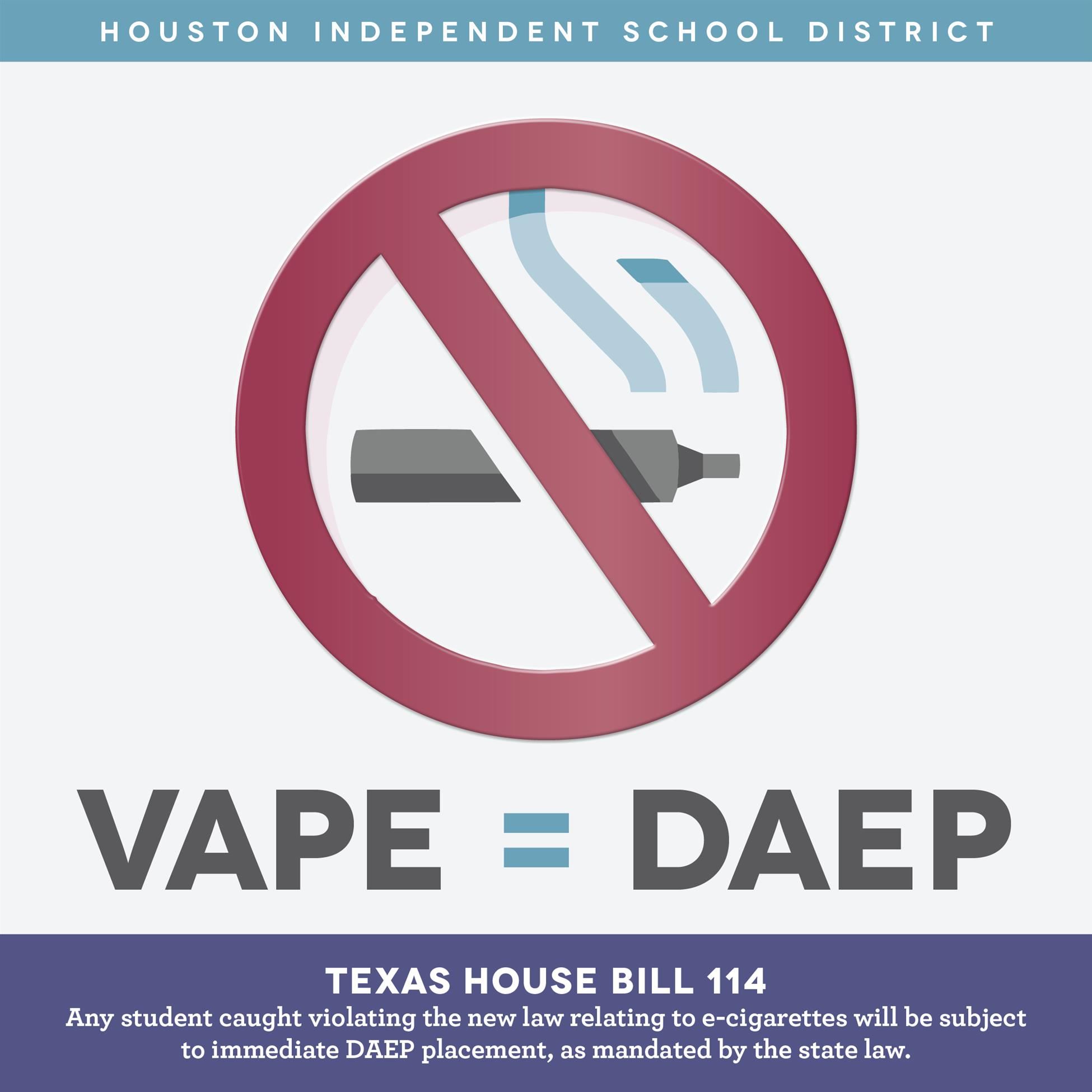  New State Law House Bill 114 on Vaping in Schools