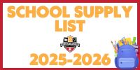  School Supply List