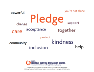  Pledge Against Bullying!