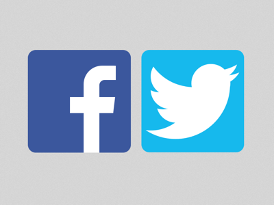 Twitter and FB