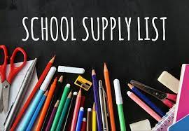 2022-23 School Supply List / Lista de útiles escolares