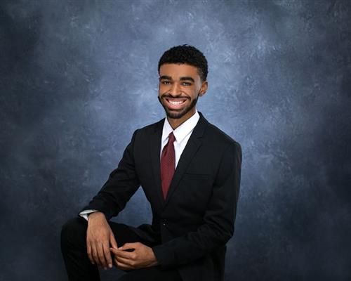 Senior Jahrel Noble Beta Kappa Scholarship