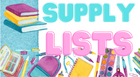  22-23 Supply LIsts