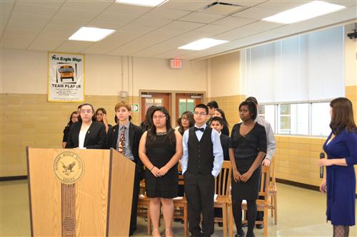 Newly Elected 2013 NJHS Members 