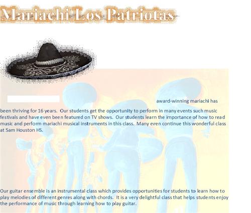 PATRIOT MARIACHI 