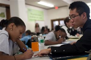 Students with Tutor 
