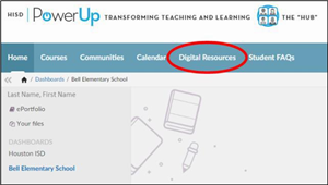 digital resources HISD 