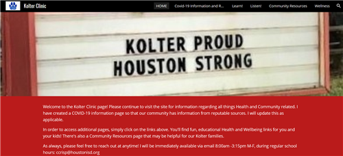 Kolter Clinic Homepage 