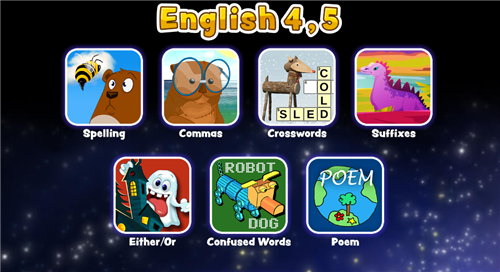 English Starfall 4-5