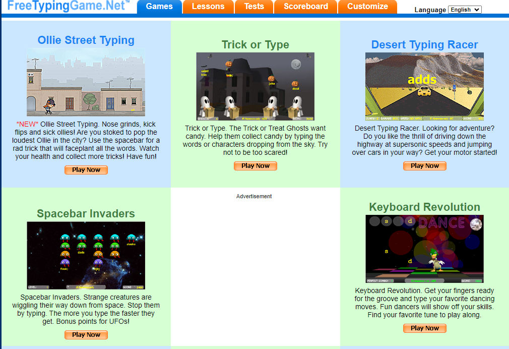 Learn Mouse - Game - Typing Games Zone