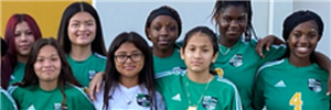 sharpstown girls soccer includes girls from many different cultures and nationalities