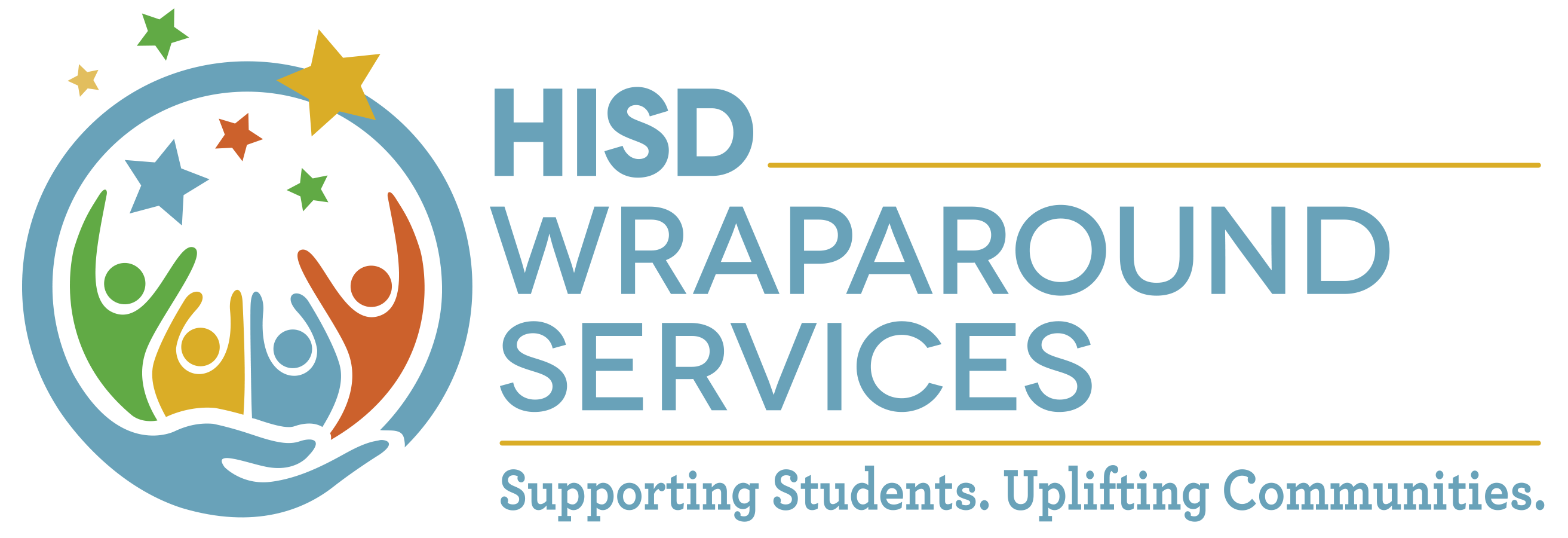 Wraparound Services Logo. Supporting Students. Uplifting Communities.