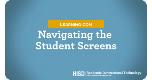 Navigating Student Screens