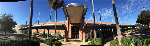 Front of The Rice School Building