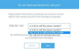 Do we have permission to call you? 