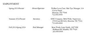 employment 
