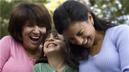 women laughing