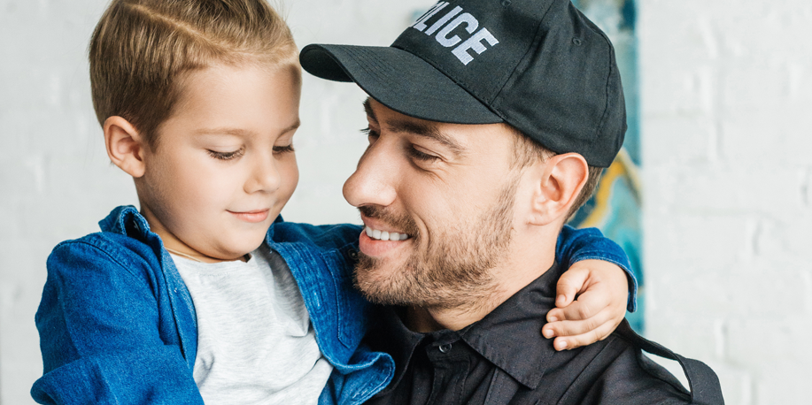 cop and son