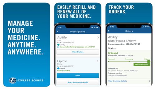 express scripts app screen 