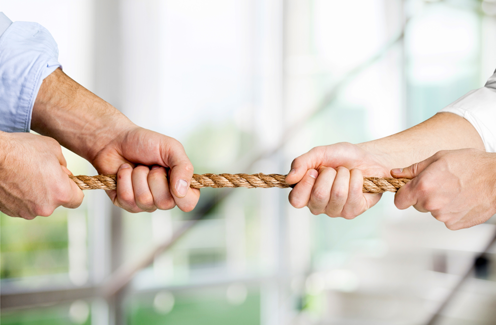 pulling rope