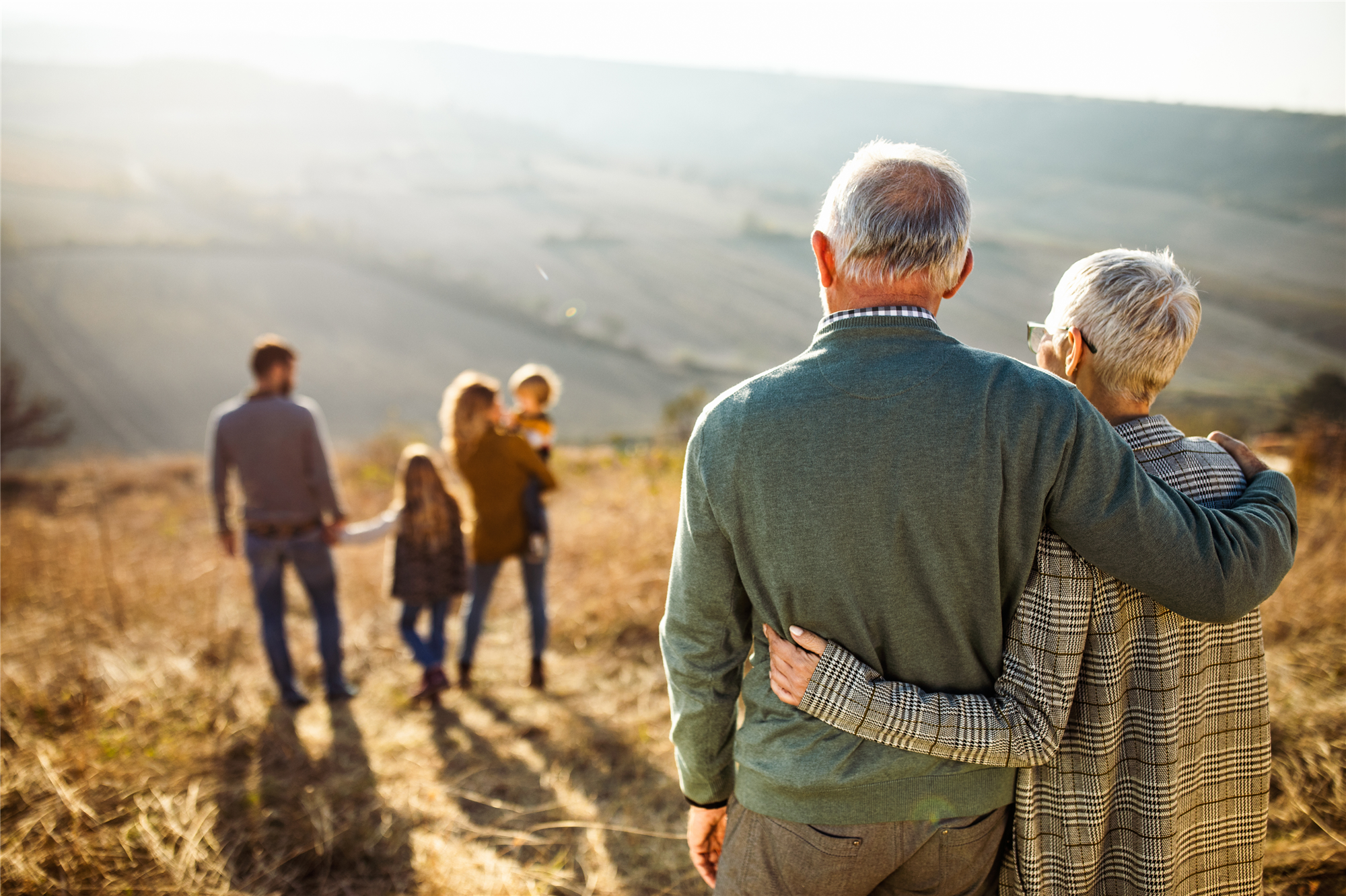 retired couple