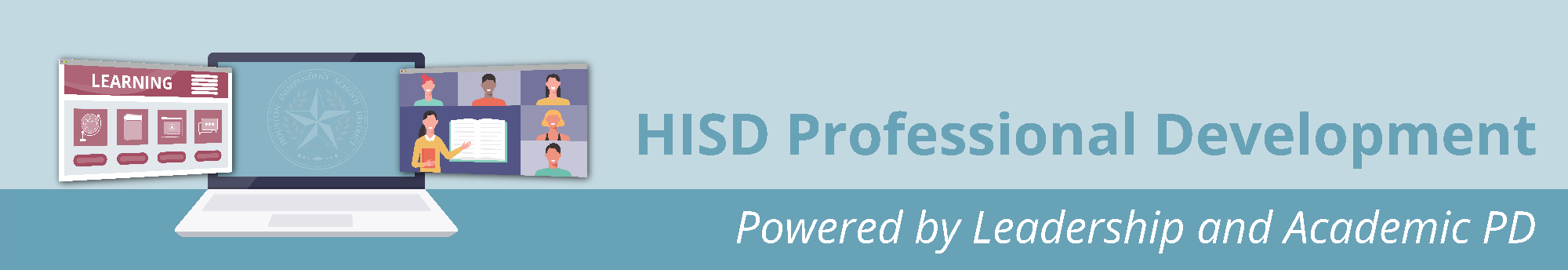 HISD Professional Development Banner