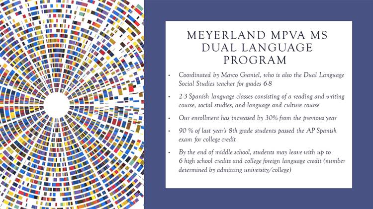 Dual Language Program 