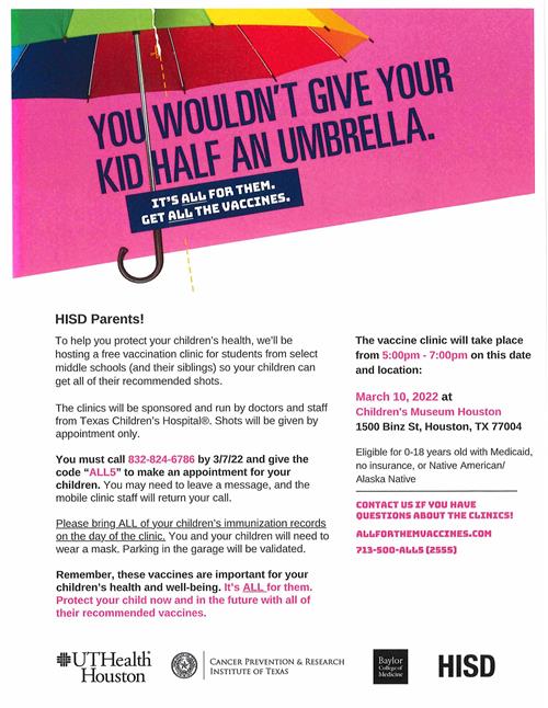 Vaccine Flyer
