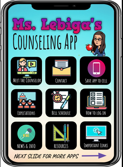 Ms. Lebiga's Counceling App