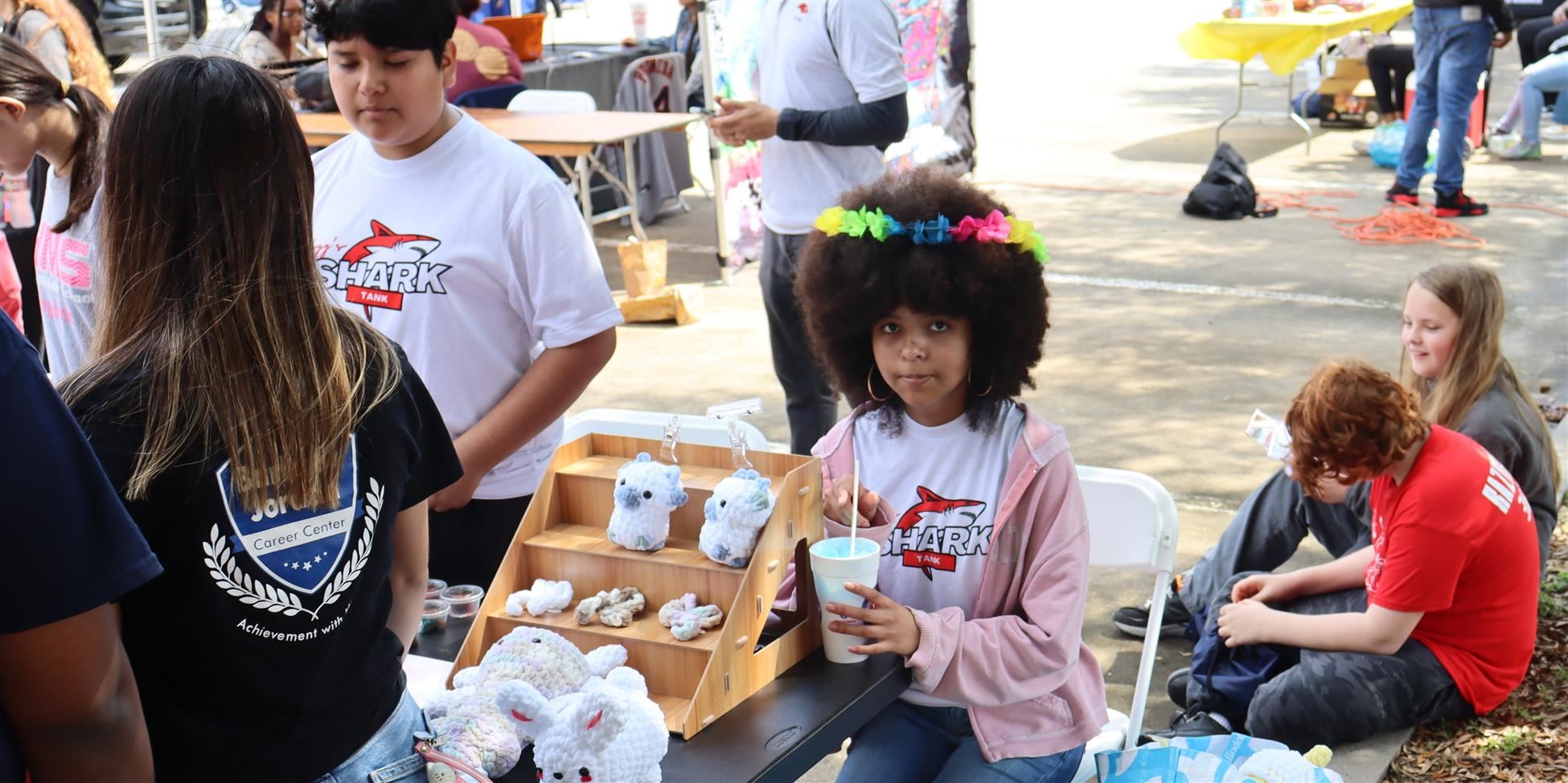  Student at WIU Booth