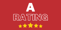 A rating with 5 stars